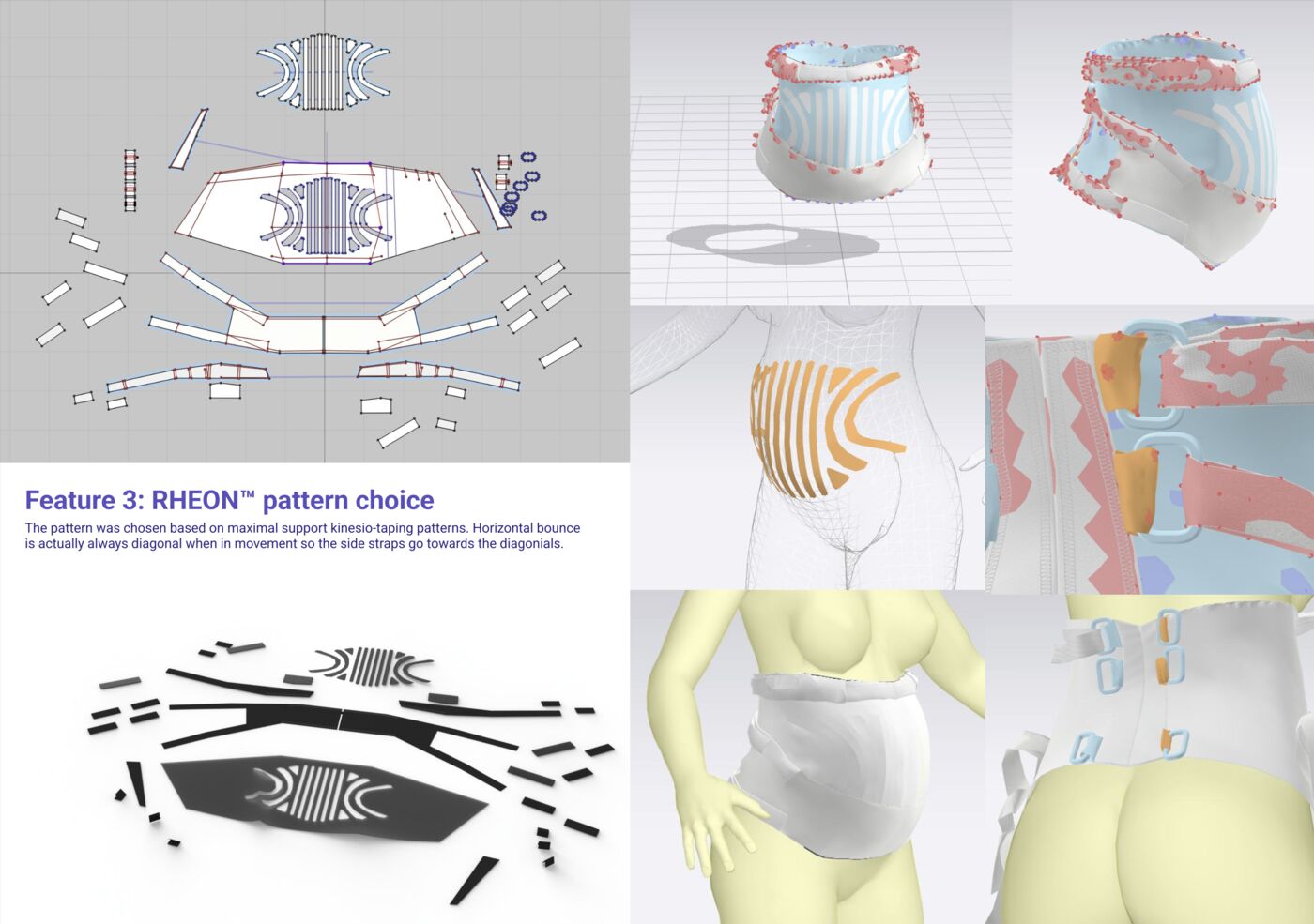 Slide showing feature 3: pattern choice