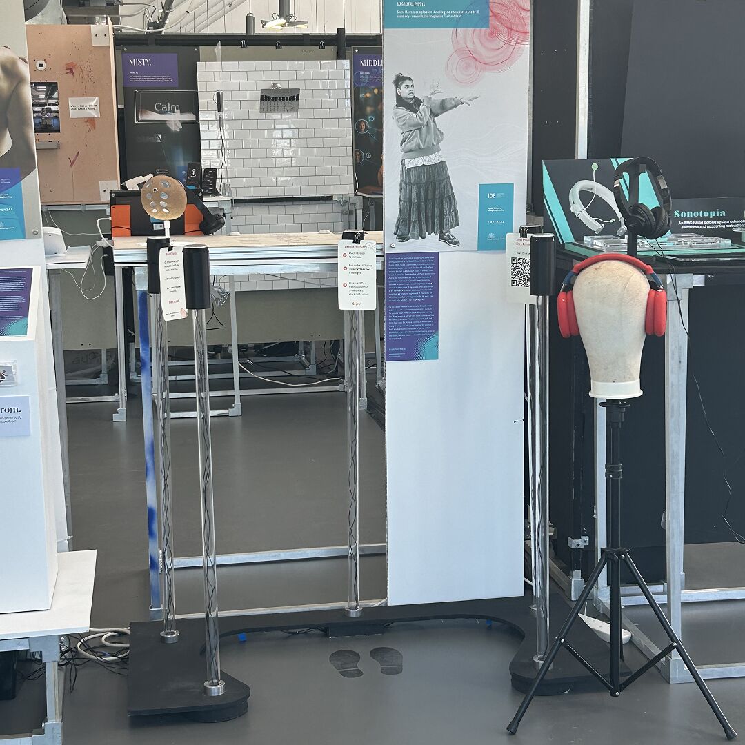 Sound Moves exhibited as an arcade-style game